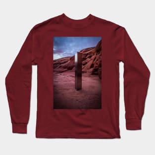 Lockhart Basin Utah Monolith Long Sleeve T-Shirt